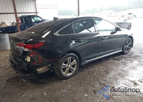 2018 Hyundai Sonata Sport из США, поврежденный, VIN 5NPE34AF7JH693113